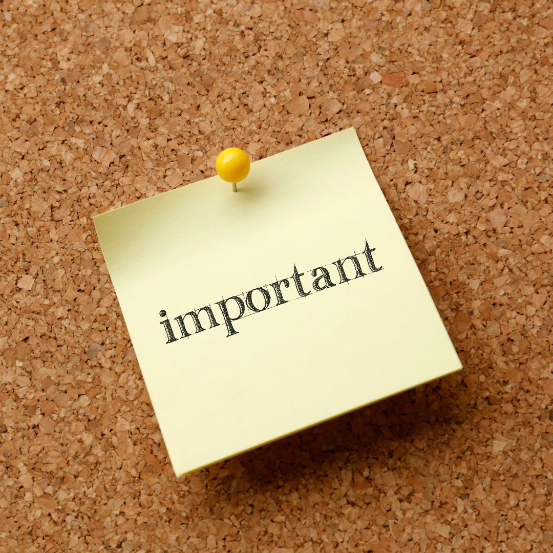 Wichtige Information