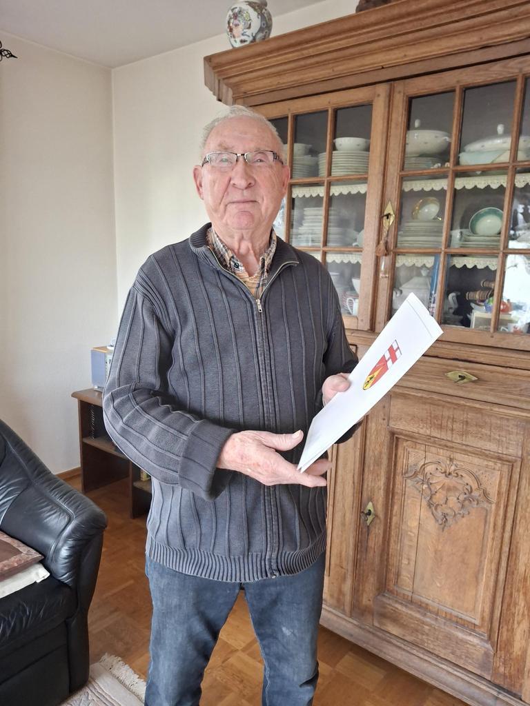 Gratulation zum 85. Geburtstag